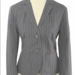 CAbi Nob Hill Pinstripe Blazer -Sz 6